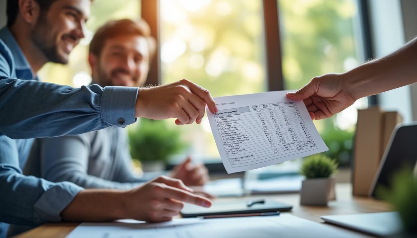 Illustration: Comprendre le rôle essentiel d’une fiche de paie dans l’entreprise